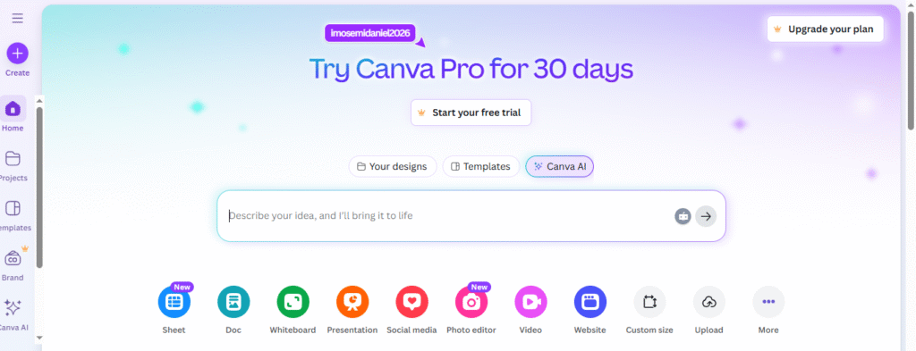 design stunning social media graphics with Canva